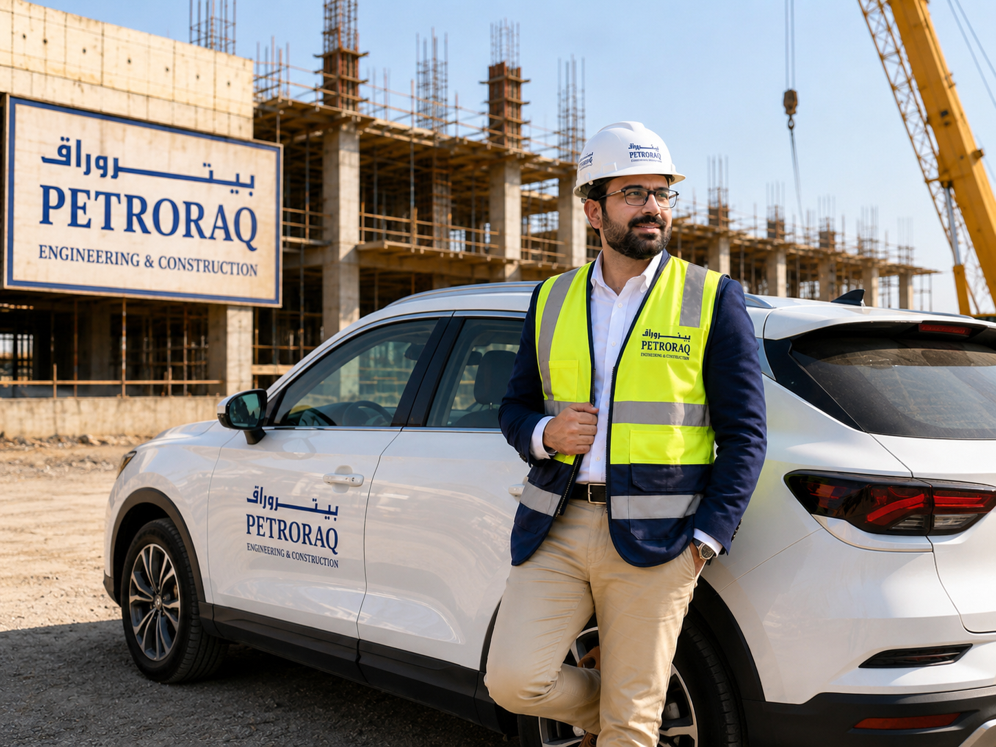 Project Manager Visiting Site